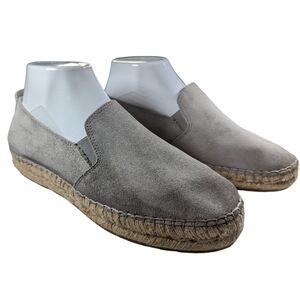 Fabiolas Suede Leather Espadrilles Sz 39/8.5